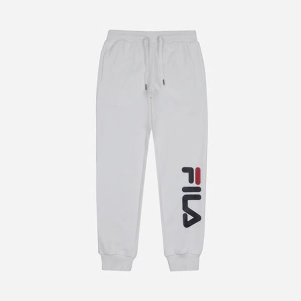 Fila Jogger Nohavice Damske Biele - Heritage Basic Vypredaj - Slovakia 62518-MHSQ